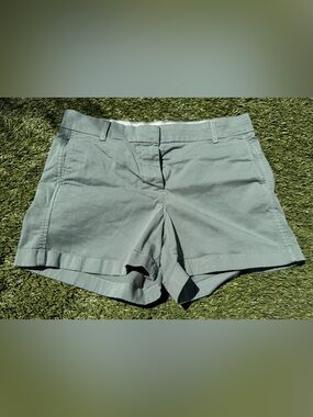 J. Crew Women's Sage Green Casual Bermuda Shorts